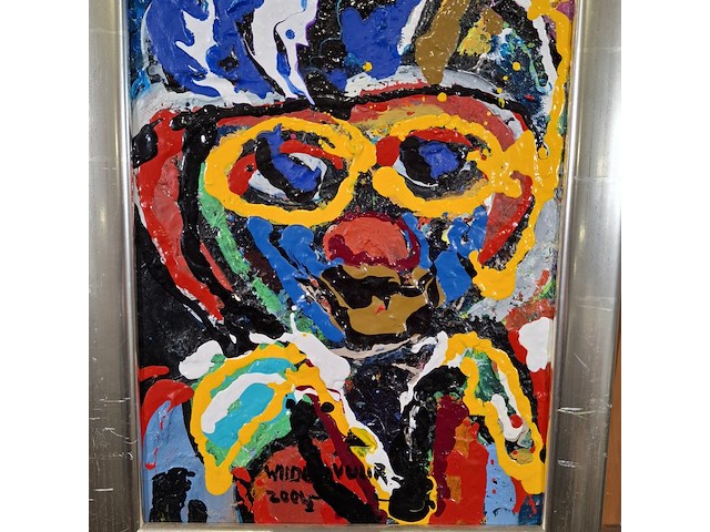 Afbeelding in lijst, maya wildevuur, gezicht - afbeelding 4 van  8