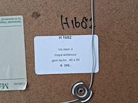 Afbeelding in lijst, maya wildevuur, vis klein 3, 1996 - afbeelding 3 van  11