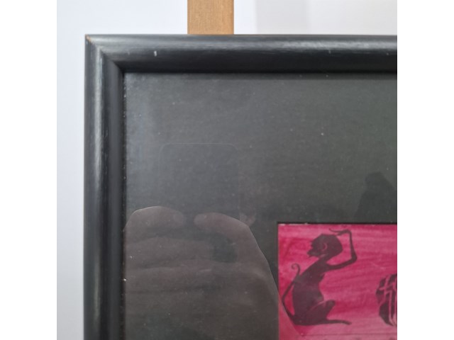 Afbeelding in lijst, maya wildevuur, vis klein 3, 1996 - afbeelding 10 van  11