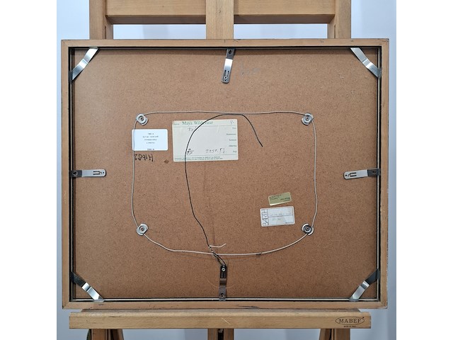 Afbeelding in lijst, maya wildevuur, vis klein 3, 1996 - afbeelding 11 van  11