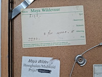 Afbeelding in lijst, maya wildevuur, vis klein 5, 1996 - afbeelding 2 van  11