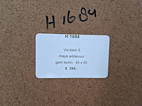 Afbeelding in lijst, maya wildevuur, vis klein 5, 1996 - afbeelding 3 van  11