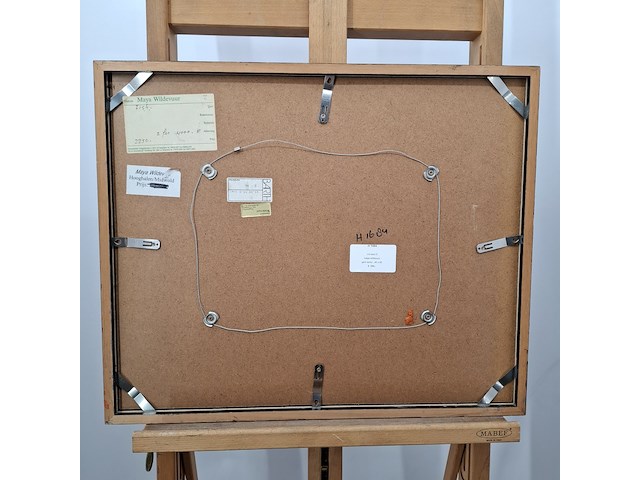 Afbeelding in lijst, maya wildevuur, vis klein 5, 1996 - afbeelding 11 van  11