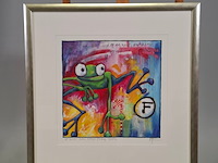 Afbeelding in lijst, non stop frog 7/15, 2007