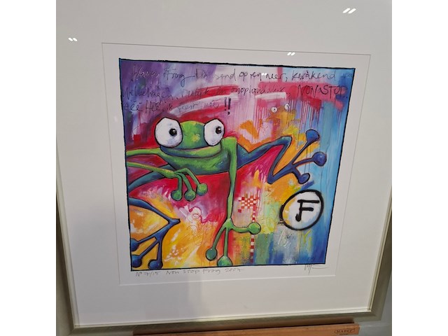 Afbeelding in lijst, non stop frog 7/15, 2007 - afbeelding 2 van  6