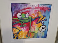 Afbeelding in lijst, non stop frog 7/15, 2007 - afbeelding 2 van  6