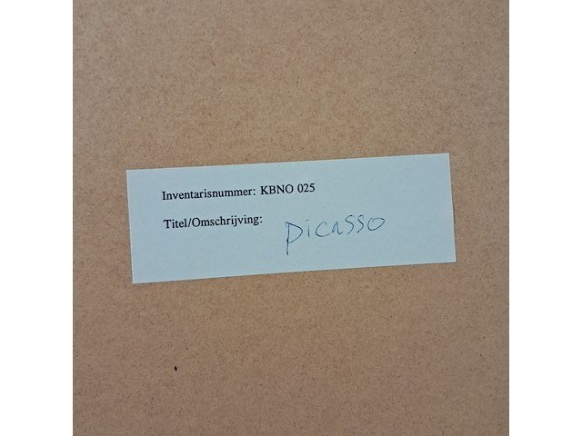 Afbeelding in lijst, pablo picasso - afbeelding 8 van  8