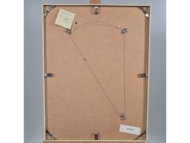 Afbeelding in lijst, peter lin, donkere vrouw - afbeelding 7 van  7