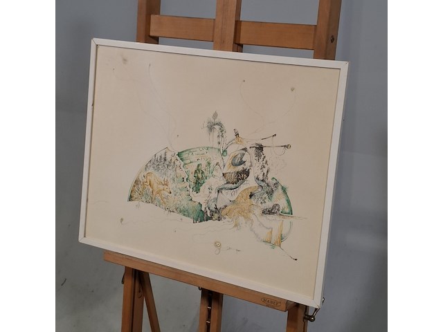 Afbeelding in lijst, r. groenendijk, compositie natuur - afbeelding 2 van  14