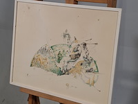 Afbeelding in lijst, r. groenendijk, compositie natuur - afbeelding 8 van  14