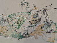 Afbeelding in lijst, r. groenendijk, compositie natuur - afbeelding 9 van  14