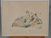 Afbeelding in lijst, r. groenendijk, compositie natuur - afbeelding 13 van  14