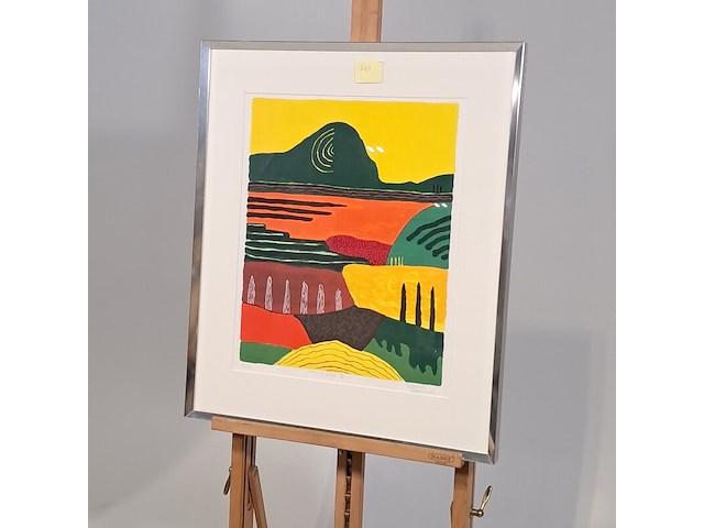 Afbeelding in lijst, ronald boothacker, toscana ii - afbeelding 3 van  8