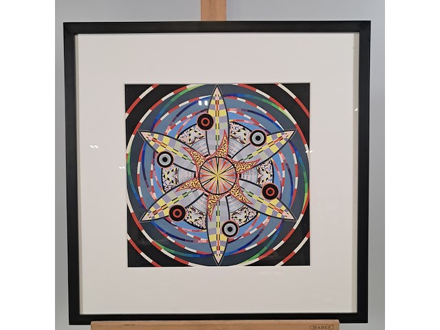 Afbeelding in lijst, r.r. vos, trilling 1 - afbeelding 1 van  6