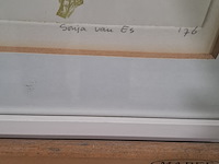 Afbeelding in lijst, sonja van es, springende kikker 9/25, 1976 - afbeelding 6 van  10