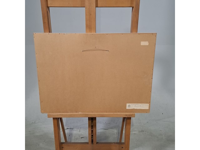 Afbeelding in lijst, sonja van es, springende kikker 9/25, 1976 - afbeelding 10 van  10