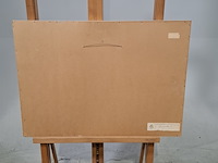 Afbeelding in lijst, sonja van es, springende kikker 9/25, 1976 - afbeelding 10 van  10