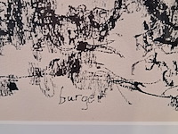 Afbeelding in lijst, w. burger, gesprek in bos - afbeelding 4 van  8