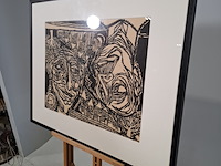 Afbeelding in lijst w.h. claassen, twee werelden, 1969 - afbeelding 4 van  9