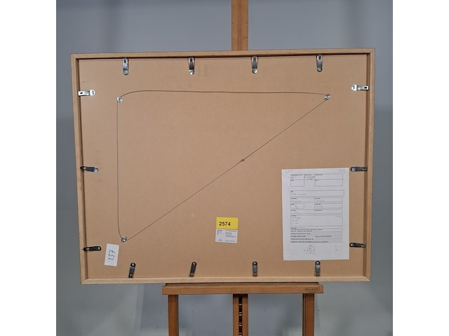 Afbeelding in lijst w.h. claassen, twee werelden, 1969 - afbeelding 8 van  9