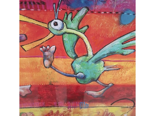 Afbeelding in lijst, willemien brand, gekakel 14/15, 2007 - afbeelding 4 van  9