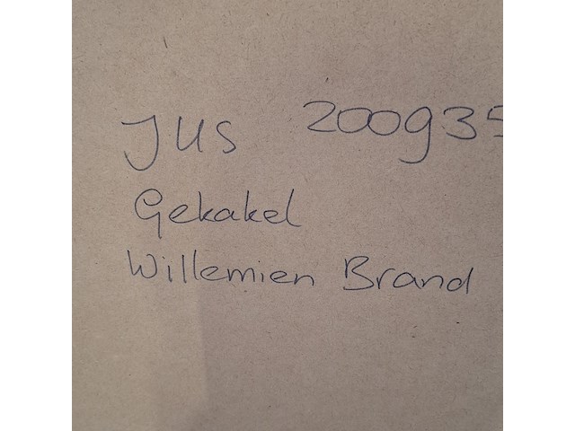 Afbeelding in lijst, willemien brand, gekakel 14/15, 2007 - afbeelding 9 van  9