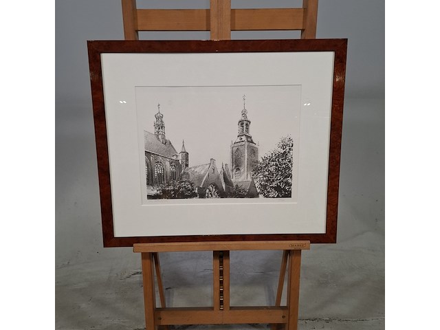 Afbeelding in lijst, wim bettenhausen, 196/250 - afbeelding 1 van  9