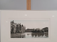 Afbeelding in lijst, wim bettenhausen, hofvijver in tegenlicht 26/42, 1995 - afbeelding 2 van  8