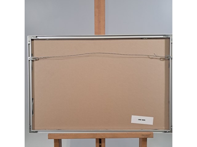 Afbeelding in lijst, wim bettenhausen, hofvijver in tegenlicht 26/42, 1995 - afbeelding 8 van  8