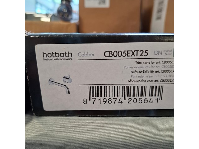 Afbouwdeel hotbath, cobber, rvs geborsteld - afbeelding 5 van  5