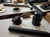 Afbouwdeel inbouwkraan hotbath, cobber, mat zwart - afbeelding 3 van  4