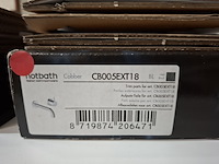 Afbouwdeel inbouwkraan hotbath, cobber, mat zwart - afbeelding 4 van  4