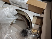 Afbouwdeel v. douche/bad mengkraan hotbath, cobber, zwart chroom - afbeelding 3 van  3