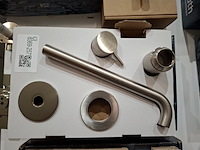 Afbouwdelen inbouwkraan hotbath, cobber, geborsteld nickel - afbeelding 2 van  3