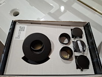 Afbouwdelen thermostaat hotbath, cobber, mat zwart - afbeelding 1 van  4