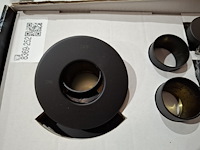 Afbouwdelen thermostaat hotbath, cobber, mat zwart - afbeelding 2 van  4