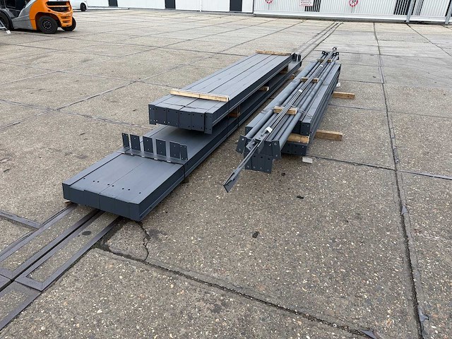 Afdak - staalconstructie 6.50 x 25.00 meter (162m2) - afbeelding 2 van  11