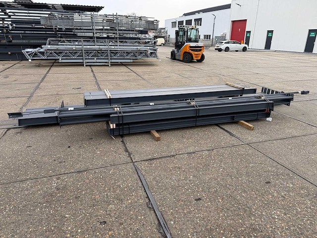 Afdak - staalconstructie 6.50 x 25.00 meter (162m2) - afbeelding 10 van  11