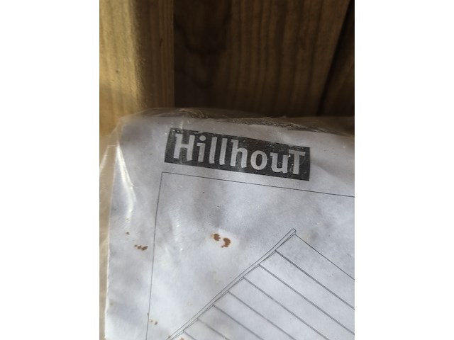 Afdak met steun hillhout - afbeelding 2 van  3