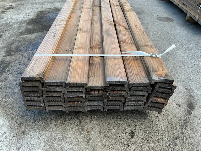 Afdeklat douglas 85x30x1800 mm (43x) - afbeelding 6 van  8