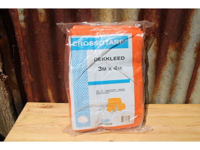 Afdekzeil 3x4 meter - afbeelding 4 van  5