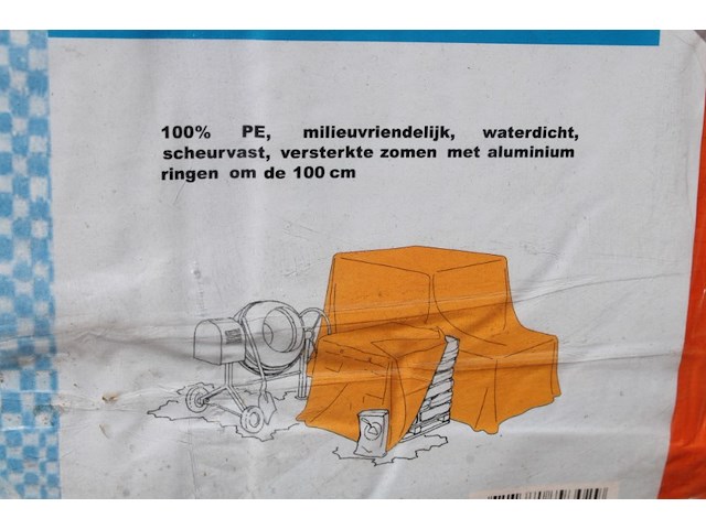 Afdekzeil 3x4 meter - afbeelding 3 van  5