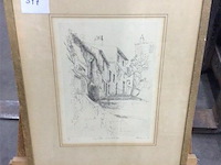 Afdruk: dorp - afbeelding 1 van  4