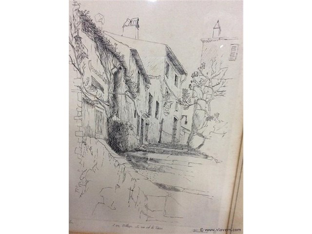 Afdruk: dorp - afbeelding 2 van  4