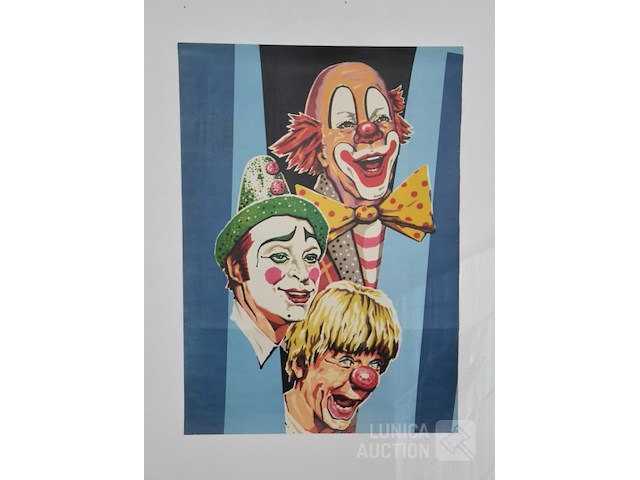 Affiche circus - afbeelding 1 van  3