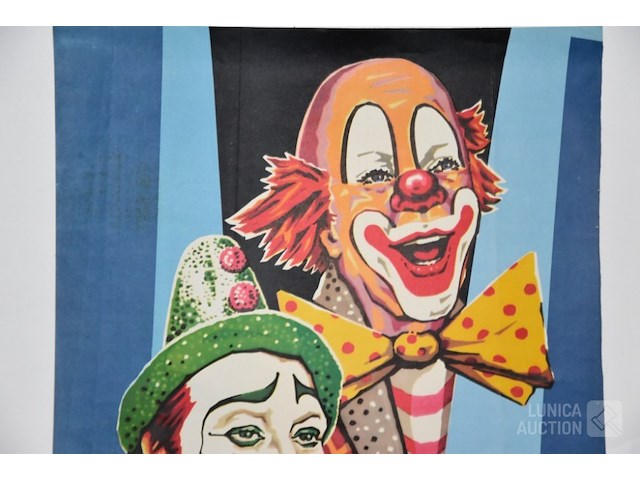 Affiche circus - afbeelding 2 van  3