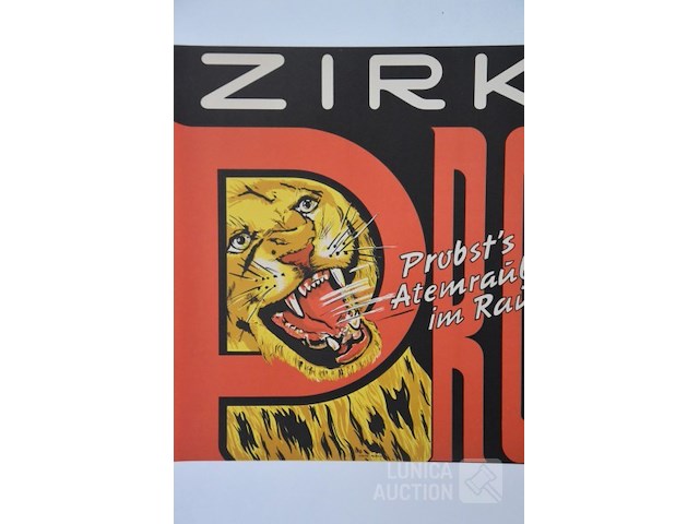 Affiche circus - afbeelding 3 van  3