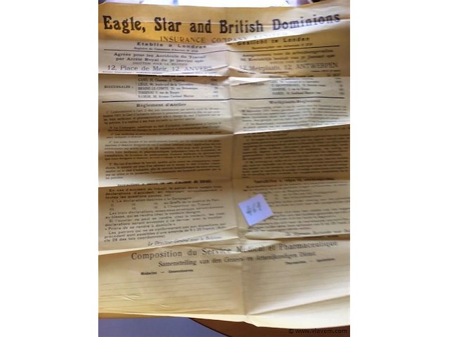 Affiche eagle star - afbeelding 1 van  3