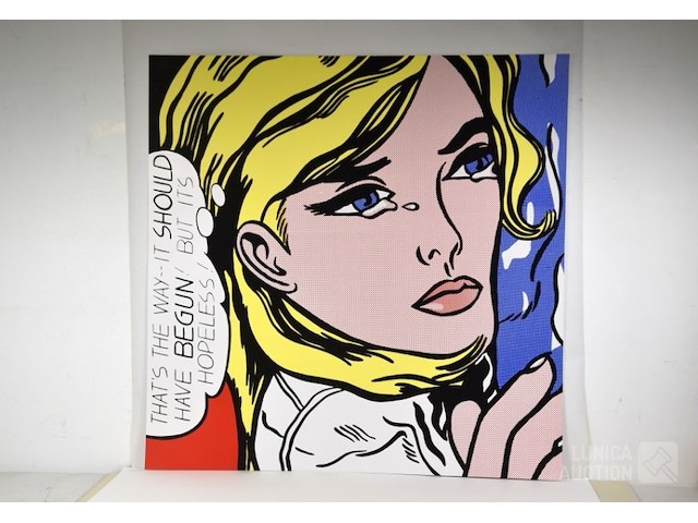 Affiche "roy lichtenstein" - afbeelding 1 van  3