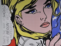 Affiche "roy lichtenstein" - afbeelding 2 van  2